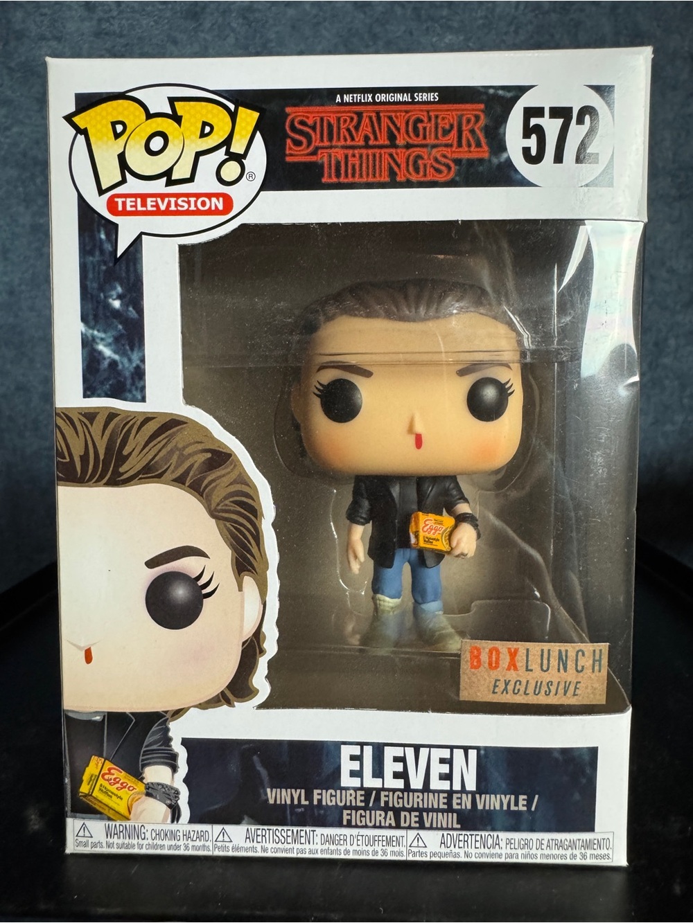Funko Pop! Television Stranger Things Eleven - Black, White, Red box lunch